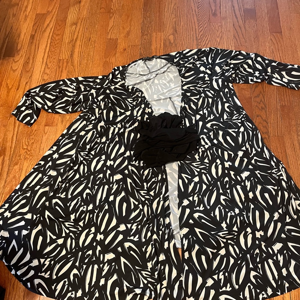 IGIGI 26/28 wrap maxi dress